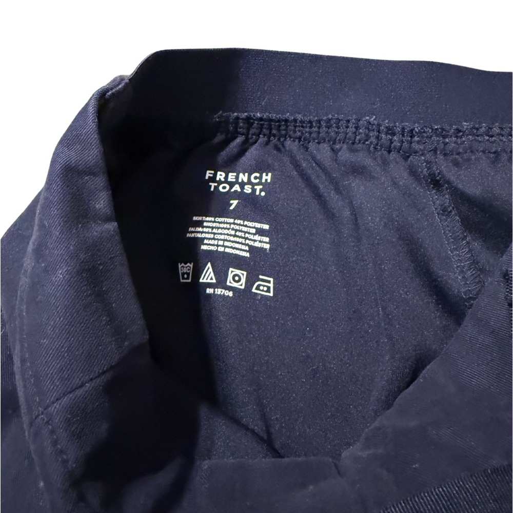 French Toast Navy Skort for Kids - Picture 3 of 3